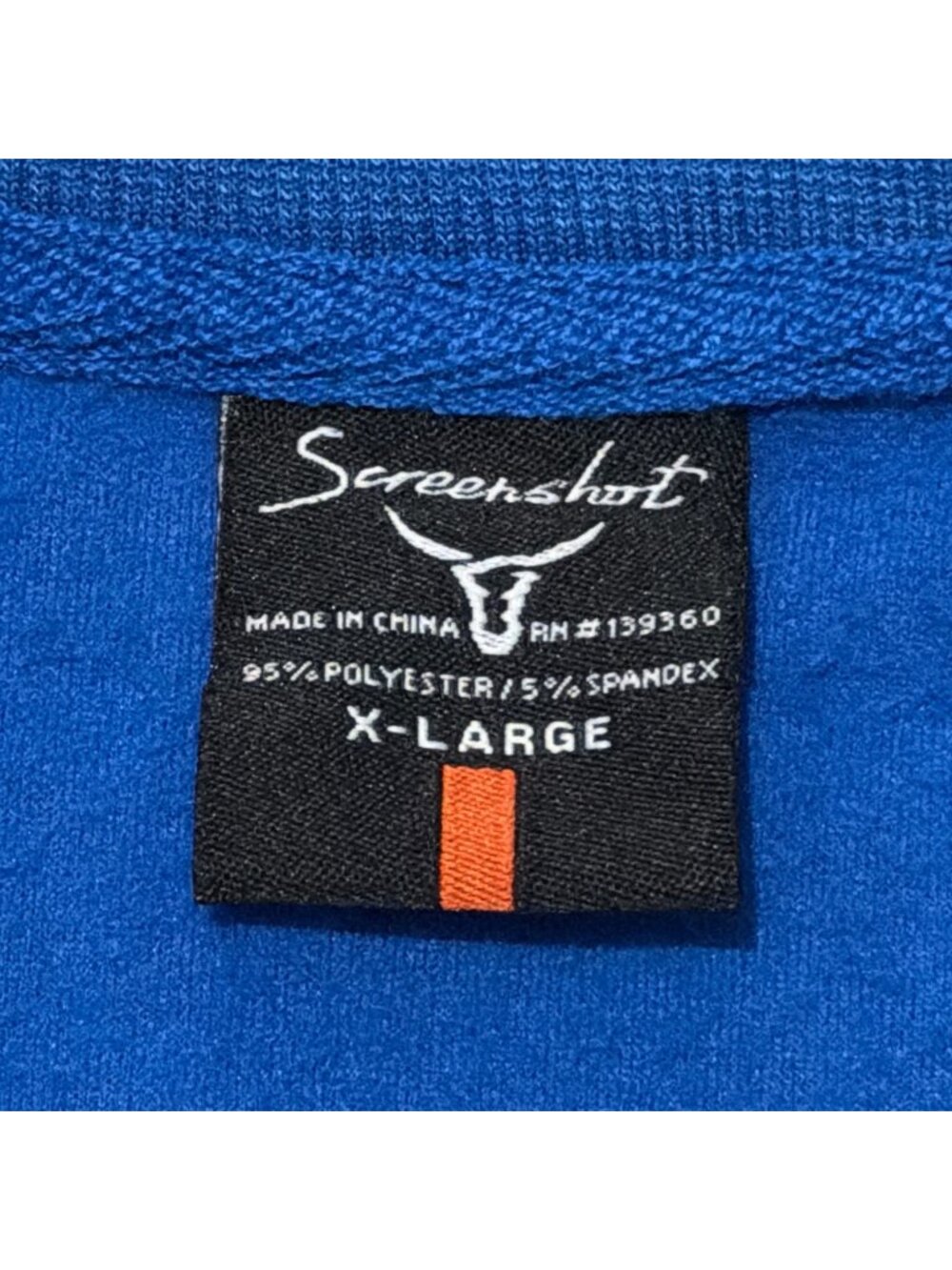 Screenshot Jacket Mens XL Blue Track White Stripe Y2K Rapper Soccer Athleisure - Picture 4 of 14